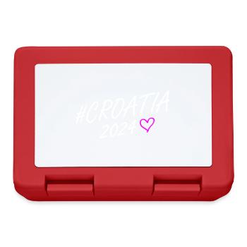 Croatia 2024 Heart Trip - Lunchbox - red - Front