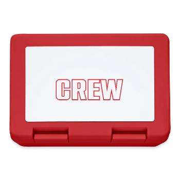 Windsurfing Crew - Brotdose - Rot - Vorne