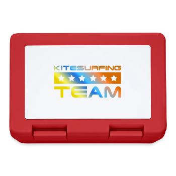 Kitesurfing Crew Colorful - Lunchbox - red - Front