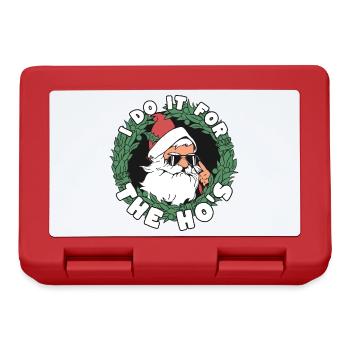 I Do It For The Ho ́s Santa Claus Santa Claus - Lunchbox - red - Front