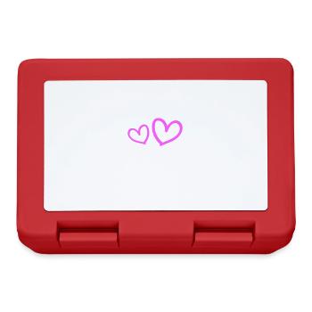 Elite Team Heart Love - Lunchbox - red - Front