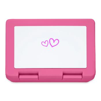 Elite Team Herz Liebe - Brotdose - Pink - Vorne