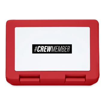Crew Symbol - Brotdose - Rot - Vorne