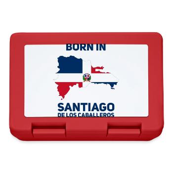 Santiago de los Caballeros République dominicaine - Boîte à goûter - rouge - Devant