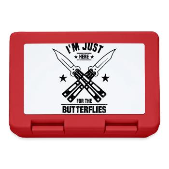 Collecteur de couteaux - Boîte à goûter - rouge - Devant
