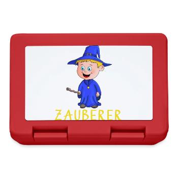 Magician - Wizard - Lunchbox - red - Front