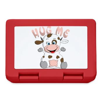 Huh me cow - Lunchbox - red - Front