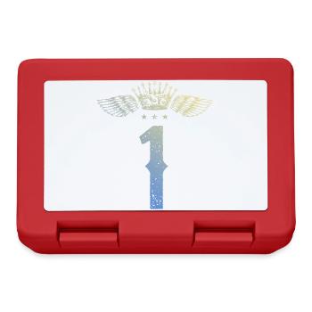 1 Number crown - Lunchbox - red - Front