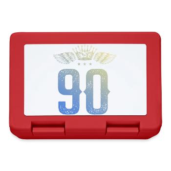 90 Number crown - Lunchbox - red - Front