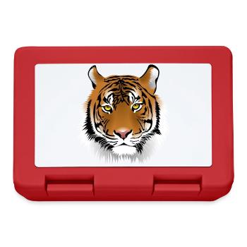 tiger - Lunchbox - red - Front