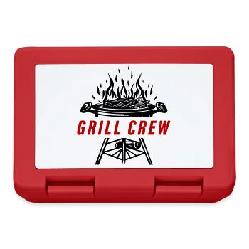 Grill Crew Grilling - Lunchbox - red - Front