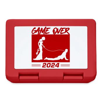 Game Over 2024 Wedding - Lunchbox - red - Front
