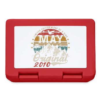 May 2010 Birthday Gift May 2010 Original - Lunchbox - red - Front