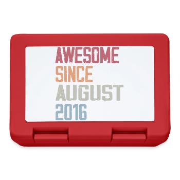 2016 August - Birthday Gift August 2016 August - Lunchbox - red - Front