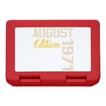 Anniversaire Août 1971 - Edition Limitée Août 1971 - Boîte à goûter - rouge - Devant