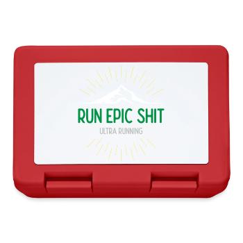 Run Epic Shit - Ultra Running - Boîte à goûter - rouge - Devant