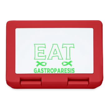 Gastroparesis - Lunchbox - red - Front