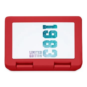 1983 Édition Limitée 43 ans anniversaire - Boîte à goûter - rouge - Devant