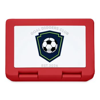 Goal Diggers Club Crest - Lunchbox - red - Front