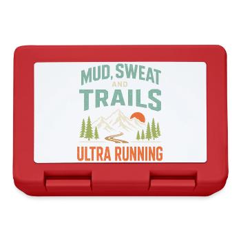 Mud Sweat and Trails Ultra Running - Lunchbox - red - Front