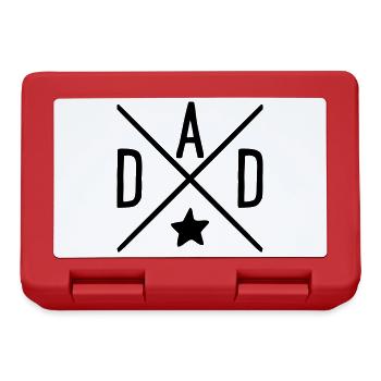 Dad - Lunchbox - red - Front