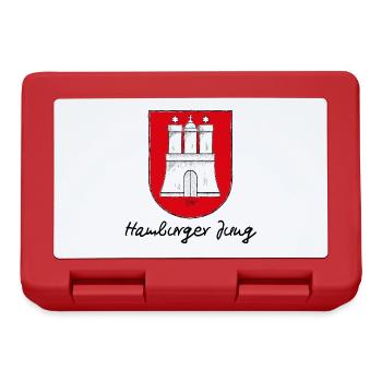 Bronko55 No.21 – Hamburger Jung - Brotdose - Rot - Vorne