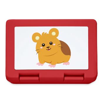 Hamster - Lunchbox - red - Front