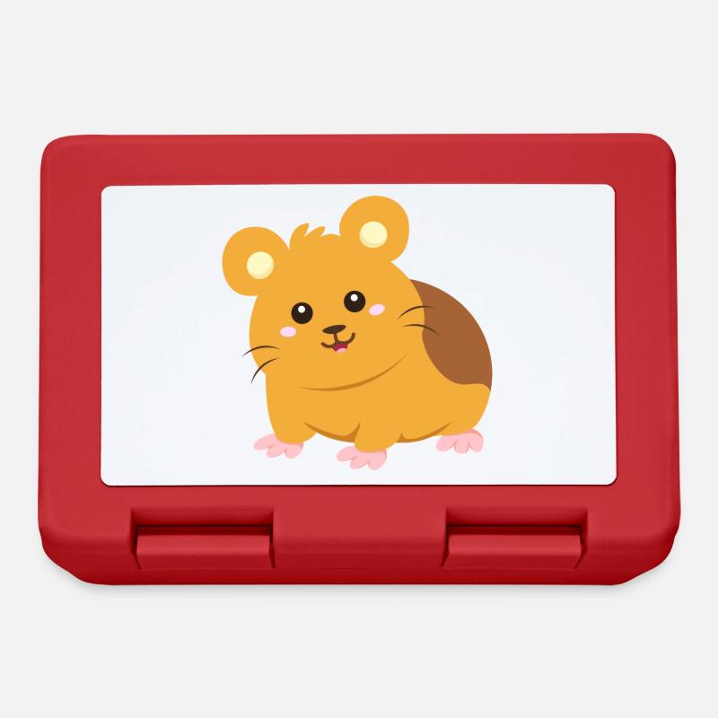 Hamster - Lunchbox - red