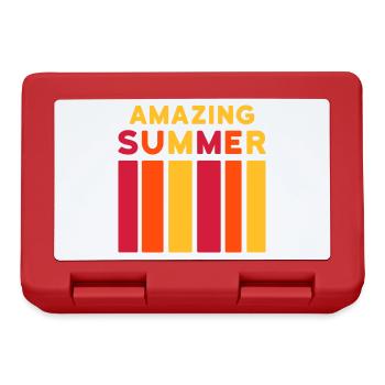 Amazing Summer (bar) - Lunchbox - red - Front