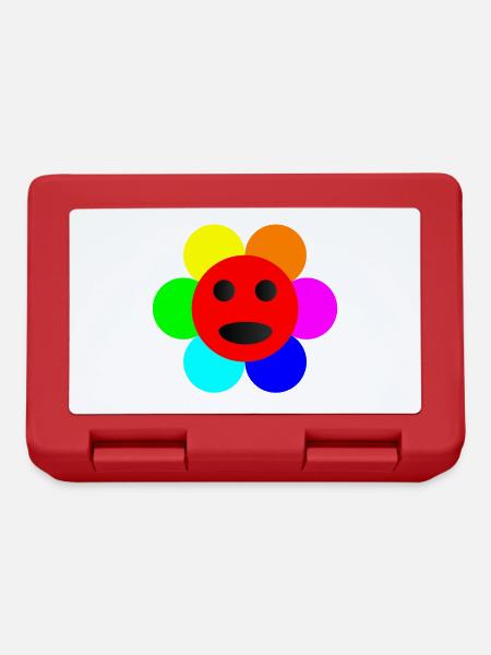 Psycho Flower - Lunchbox - red