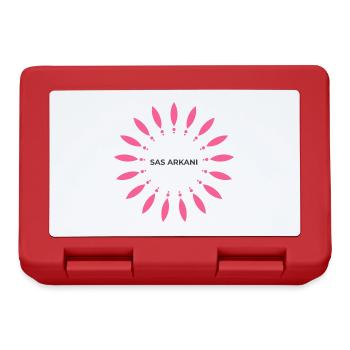 logo transparent - Boîte à goûter - rouge - Devant