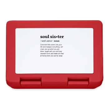 Soul Sister (Seelenschwester) Clean Edition - Lunchbox - red - Front