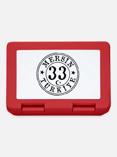 Mersin 33 Vintage - Brotdose - Rot
