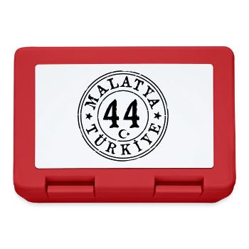 Malatya 44 Vintage - Brotdose - Rot - Vorne