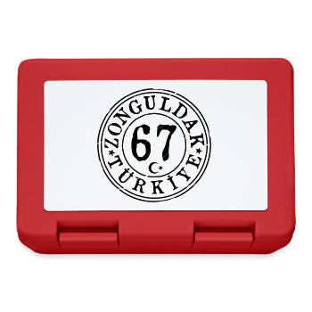 Zonguldak 67 Vintage - Brotdose - Rot - Vorne