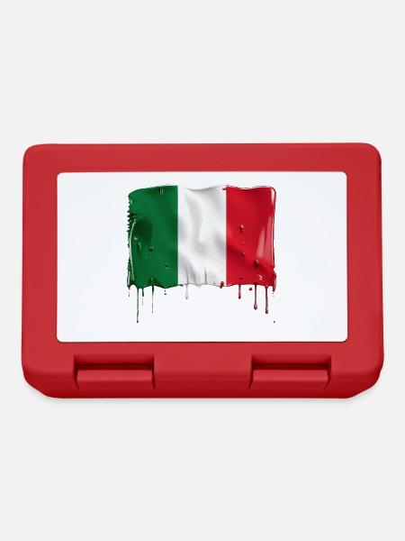 DRAPEAU ITALIEN DRAPEAU ITALIE - Boîte à goûter - rouge
