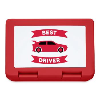 Meilleur pilote de voiture de sport (voiture de sport, bannière) - Boîte à goûter - rouge - Devant