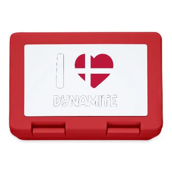 danish dynamite Denmark Dane gift - Lunchbox - red - Front