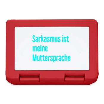 Sarkasmus-Profi - Brotdose - Rot - Vorne