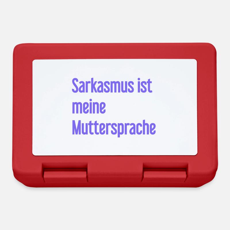 Sarkasmus-Profi - Brotdose - Rot