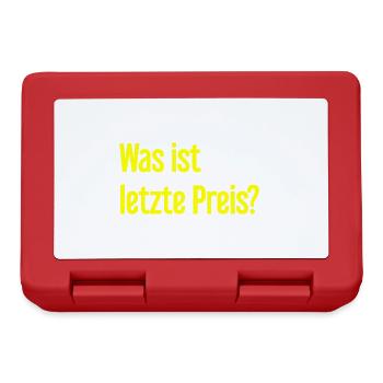 What is last price? - Lunchbox - red - Front