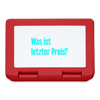 What is last price? - Lunchbox - red - Front