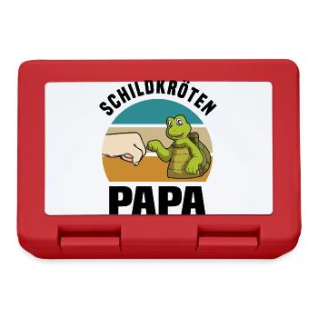 Schildkröten - Brotdose - Rot - Vorne