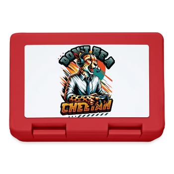 Jeux vidéo Cheetaah Esport Gaming Nerd Gamer - Boîte à goûter - rouge - Devant