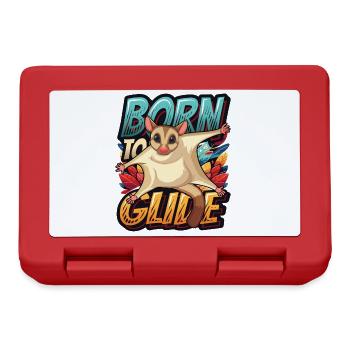 Australian Sugar Glider Short-headed Gliders - Lunchbox - red - Front