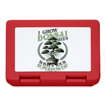 Growing Bonsai Trees Superpower Japanese Bonsai - Brotdose - Rot - Vorne