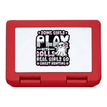 Real Girls Go Ghost Hunting - Lunchbox - red - Front