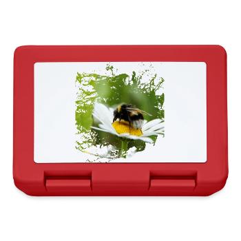 Bumblebees are the hardworking sisters of bees. - Lunchbox - red - Front