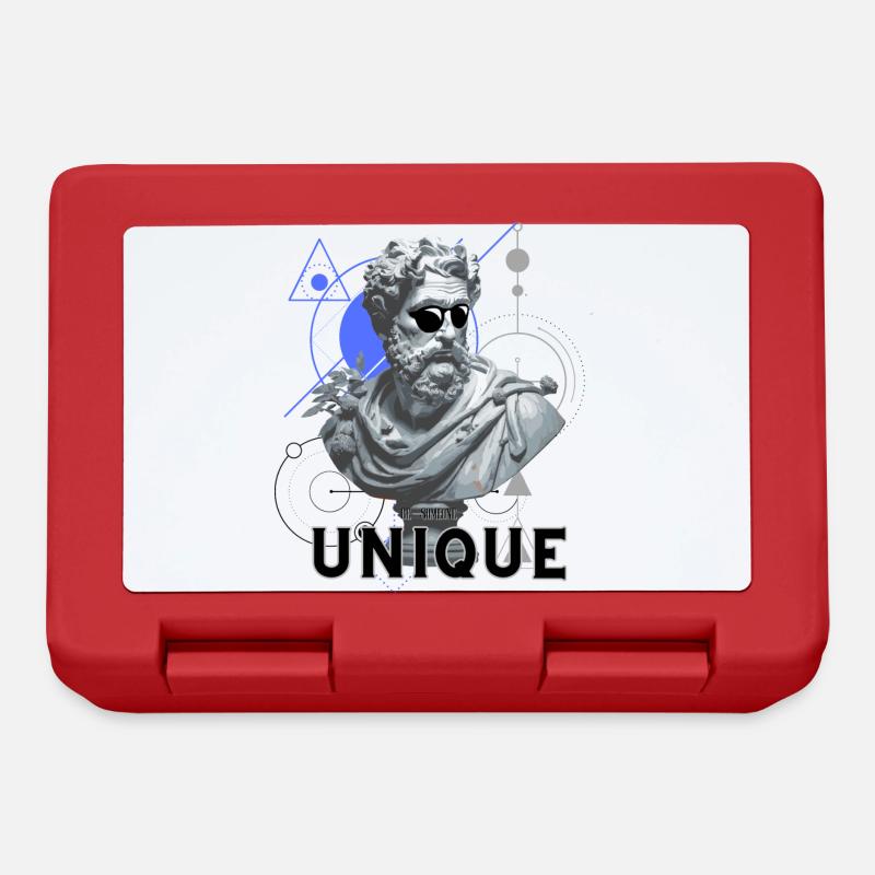 Be Unique - Lunchbox - red