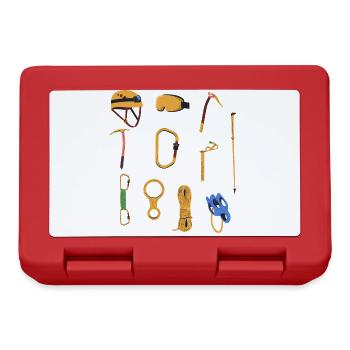 Mountain Climbing Bouldering - Lunchbox - red - Front